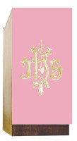 Voile de lutrin rose IHS