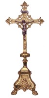 Croix d'autel baroque