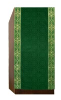 Voile de lutrin vert saint Philippe Néri