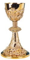 Calice en argent orné d'un filigrane