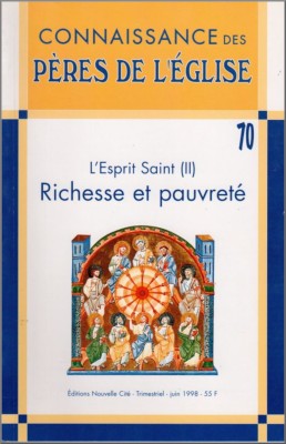 Connaissance des Pères de l'Église n°70