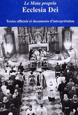 Le Motu Proprio Ecclesia Dei