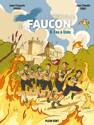 Feu à Uzes