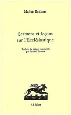 Sermons et leçons sur l'Ecclésiastique